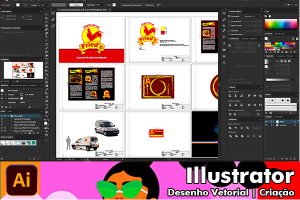 Material visual de Formação Design Gráfico Completo - 90h — imagem 8