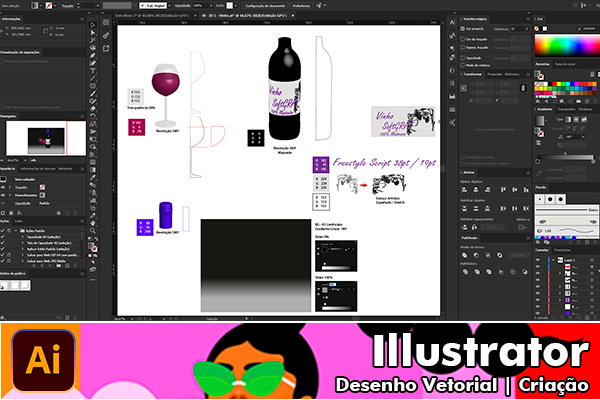 Material visual de Formação Design Gráfico Completo - 90h — imagem 10